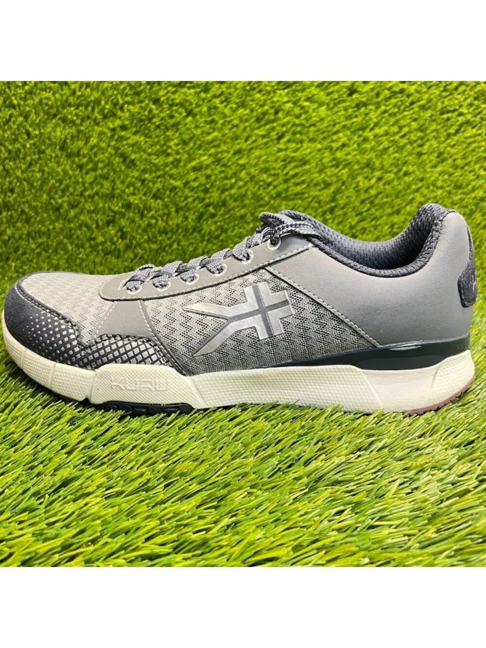 Kuru Quantum 2.0 Womens Size 8.5 Gray Black Athletic Running Shoes Sneakers